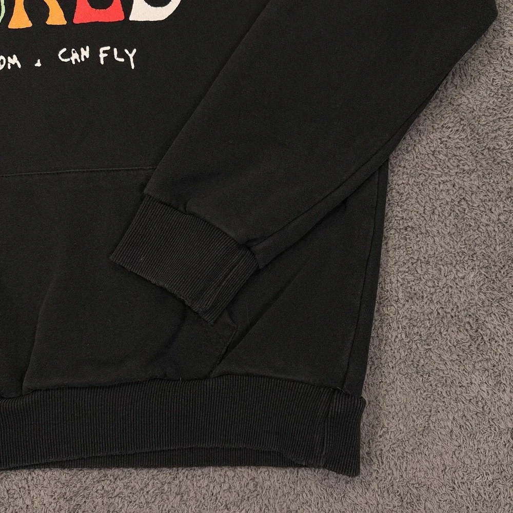 Astroworld Hoodie Mens Medium Look Mom I Can Fly‎ Travis Scott Sweatshirt Rap